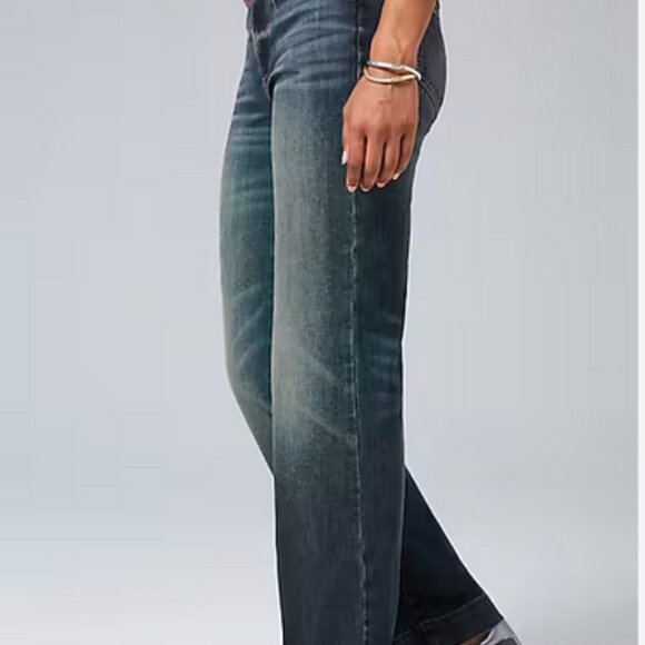 J. Jill High-Rise Angled-Pocket Wide-Leg Jeans Vintage Wash Tall 4 - Picture 3 of 8